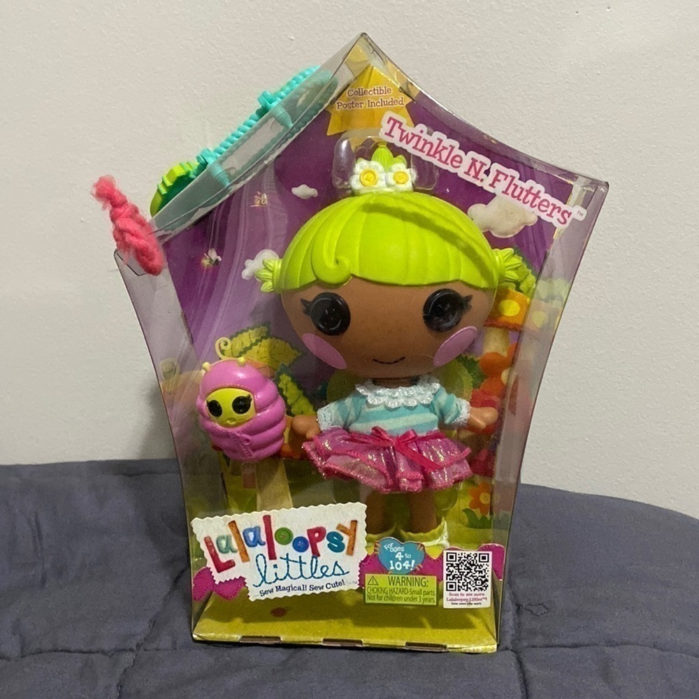 Twinkle N. Flutters Lalaloopsy Littles Doll Poster Flowers Girl Kid Toy